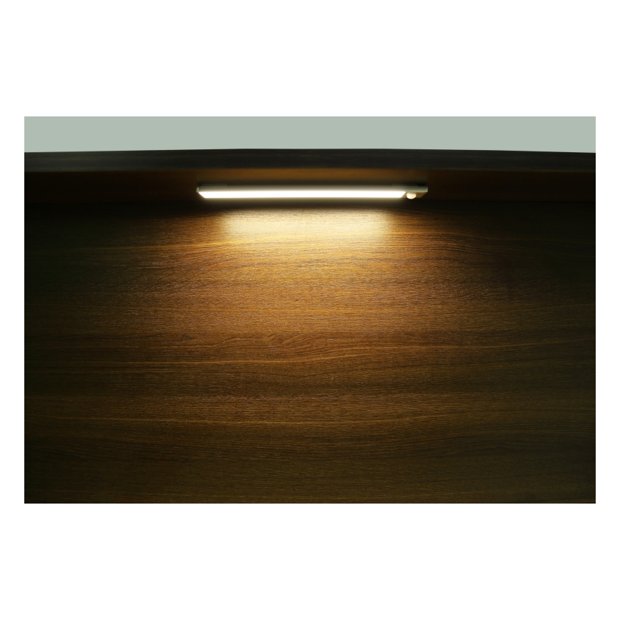 Globo - Luz LED recargable regulable para debajo de armarios de cocina 1,4 W/5 V 1100 mAh 24 cm